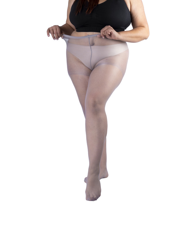 Ingesa - Panty Nylon 18 Denier Xxl Platino