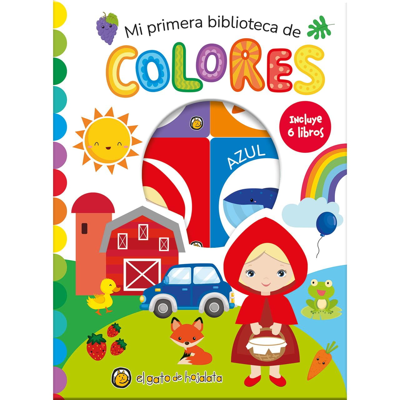 Libro Mi Primera Biblioteca De Colores Editorial Guadal