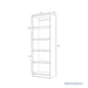 thumbnail image 3 of Combo Estante 2 Puertas + Vanitorio + Estante Organizador + Despensero Baño Blanco, 3 of 22