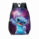 thumbnail image 1 of HOT Disney Stitch Primary and Middle School Students Schoolbag Boys Sports Backpack Girls Anime Cartoon School Bag Mochila, 1 of 3