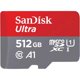 thumbnail image 1 of Tarjeta de memoria SanDisk Ultra 512GB UHS-I microSDXC con adaptador SD, 1 of 4