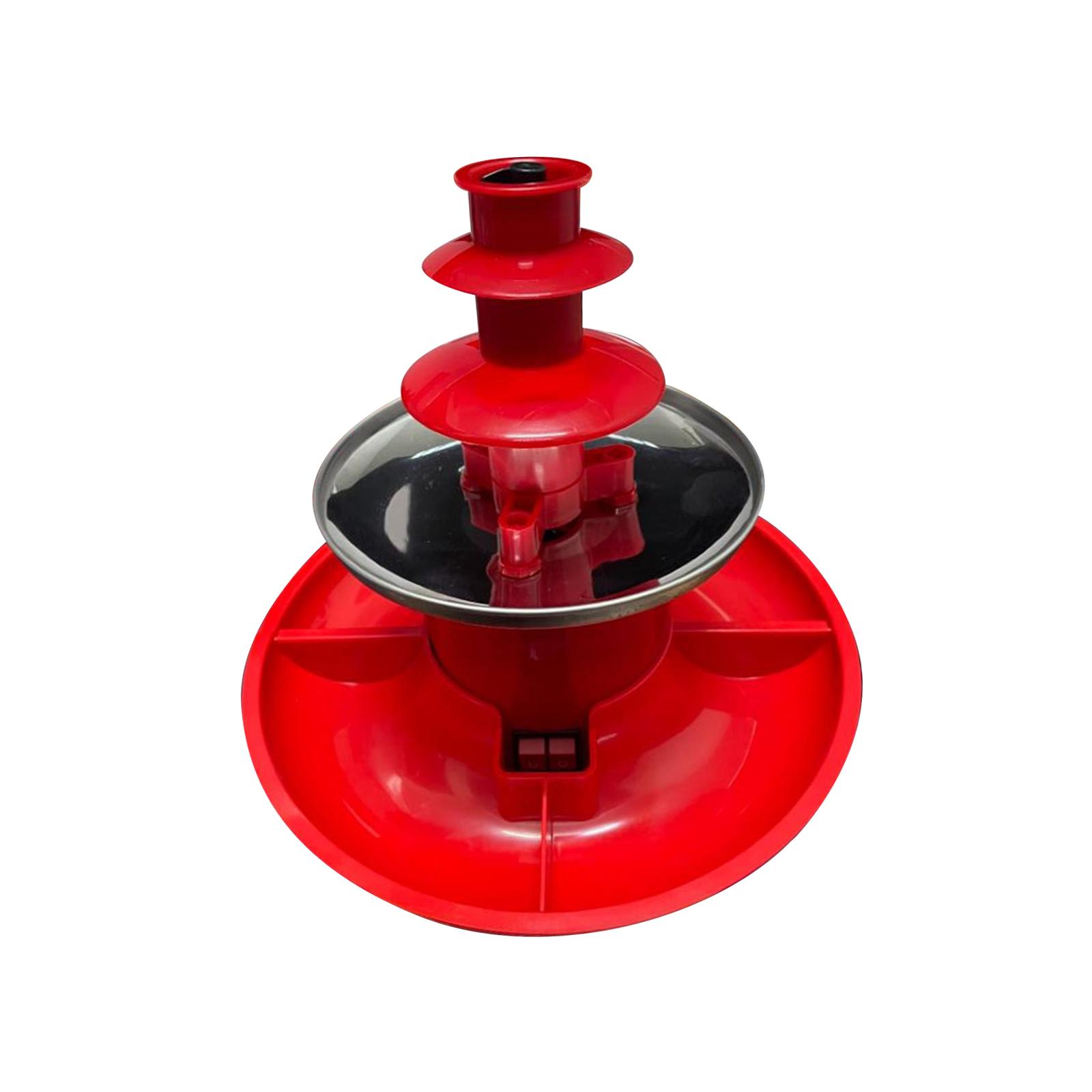 Bothyi - Fuente De Chocolate Fondue Maker Enchufe Estándar De Ee. Uu. De 3 Etapas Para El Hogar Del Partido