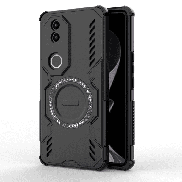 Funda FOXDOCK para Vivo V50 5G , magnética, resistente a golpes, con soporte, unisex, carga inalámbrica