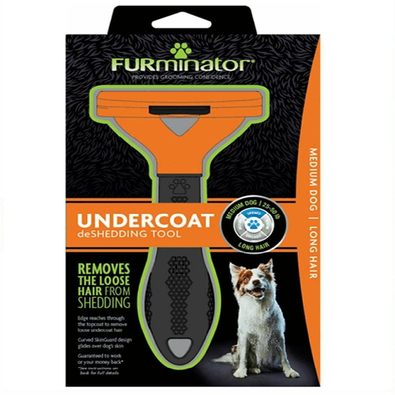 Furminator - Cepillo Pelo Largo Perro M