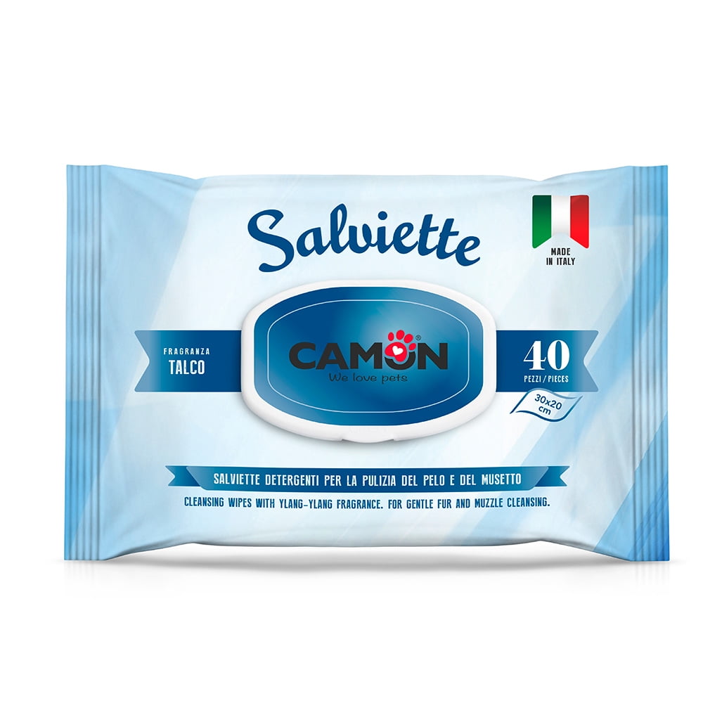 Toallitas Húmedas Camon Talco 40 Un