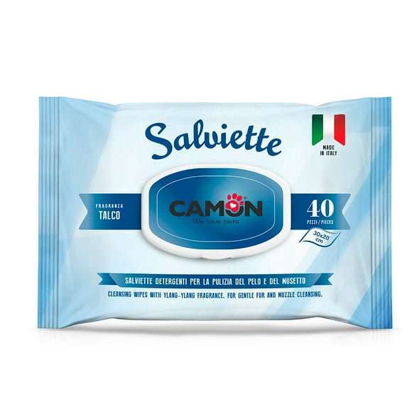 Toallitas Húmedas Camon Talco 40 un
