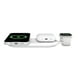 thumbnail image 2 of Base de carga 3 en 1 inalambrica plana Qi2 Belkin blanca, 2 of 7