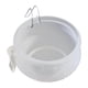 thumbnail image 5 of Alimentador de gamefowl alimentador de alimentos para pájaros colgantes de goma de goma de goma Tazón de pájaro tazas de bolas de pájaros tratos para 10.5cmx6.5cm, 5 of 5