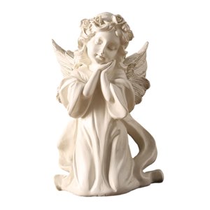 Magideal - Estatua De Ángel Rezando, Adorno De Figura De Resina De Ángel, Figura De Ángel De Resina, Escultura De Ángel, Para Decoración De Patio, Porche, Césped Estilo A