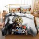 thumbnail image 1 of Dragon Ball Anime Quilt Duvet Cover Set Home Textiles Bedclothes3-Piece Bedding Set, 1 of 4