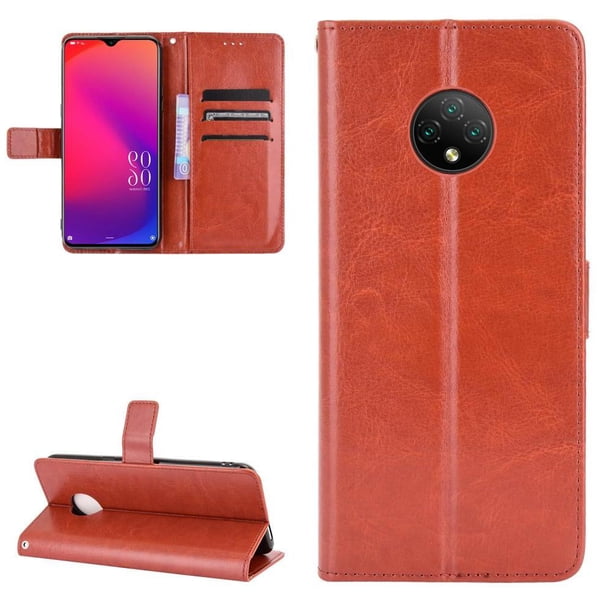 Funda tipo libro para Doogee X95, cartera todo‑en‑uno, funda multifuncional con tarjetero y correa de muñeca desmontable