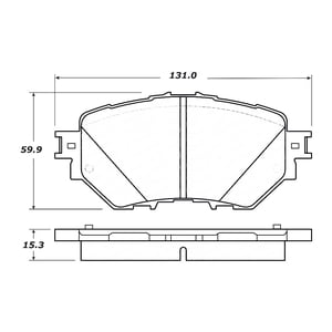Pastillas Freno Para Auto Powerstop 17-1759