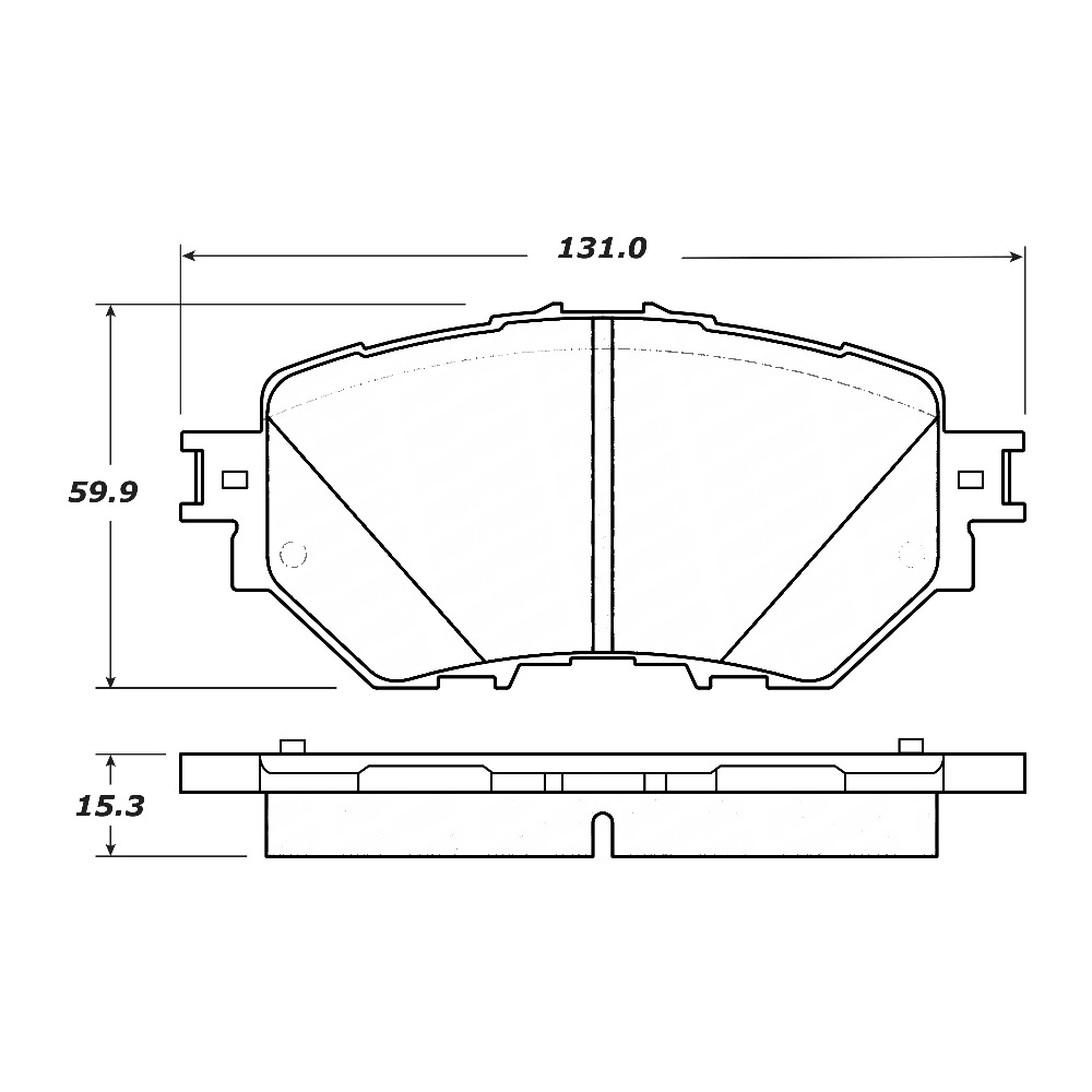 Pastillas Freno Para Auto Powerstop 17-1759