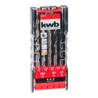 Kwb - Set De Brocas Combinadas 9Un.
