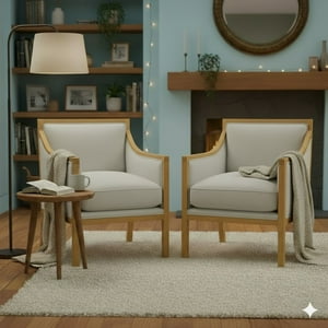 Sitial Home - Juego De Sitiales George Gris Claro