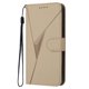 thumbnail image 2 of Funda Cartera Fibra de Carbono para iPhone 16 con Soporte y Cierre Magnético Oro, 2 of 6