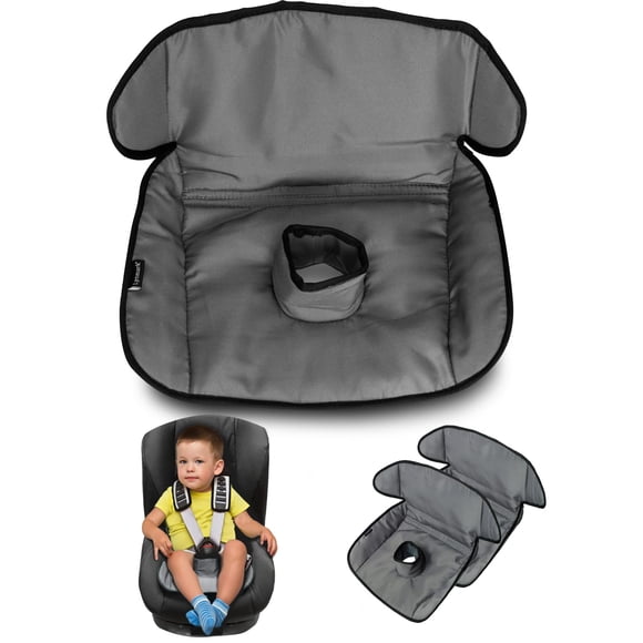 Funda protectora para asiento de coche, color gris Lynmark, paquete de 2