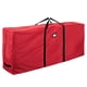 thumbnail image 2 of Bolsa De Almacenamiento Extra Grande Para árboles De Navidad, Asas Dobles Para Suministros De Mudanza, Color Rojo, 135 X 34 X 68 Cm, 2 of 5