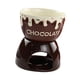 thumbnail image 5 of Olla Para Fondue De Chocolate Electrodomésticos De Cocina Juego De Calentadores De Mantequilla Para Mantequilla De Caramelo Marrón, 5 of 5