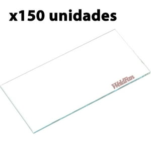 Genérico - Vidrio Transparente Para Máscara Soldar / Vidrio Blanco X 10
