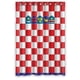thumbnail image 1 of Cortina de ducha de la Copa del Mundo, juego de cortina de baño con ganchos, tamaño 48 x 72 pulgadas, 1 of 3