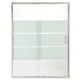 thumbnail image 1 of Mampara Ajustable De Ducha Style 140 160 Lineas Blancas (2 Hojas), 1 of 6