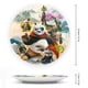thumbnail image 2 of Kung Fu Panda 4 Plato decorativo de porcelana fina (bone china), plato decorativo de cerámica para hogar, oficina, soporte de pared, platos decorativos para dormitorio - 6 pulgadas (15 cm), 2 of 6