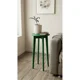 thumbnail image 4 of Mesa Lateral Auxiliar Velador Madera Natural 60x30cm Verde modelo Olivia, 4 of 6