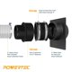 thumbnail image 2 of Reductor de control de polvo POWERTEC 70475 de 4 a 3 pulgadas, 2 of 7