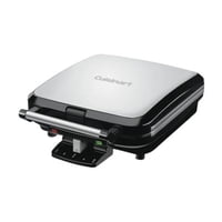 Wafflera Cuisinart Waf-150Nas Para 4 Porciones Con Placas Cerámicas Antiadherentes