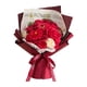 thumbnail image 3 of Ramo De Flores Elegante Flor De Rosa De Jabón Para La Ceremonia De Compromiso Del Día De La Madre Rojo, 3 of 5