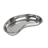 Glomed - Bandeja Riñón Instrumental Quirúrgica Acero Inox 20X11X4
