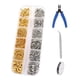 thumbnail image 3 of de de crimpado para hacer joyas Tubo de crimpado de perlas Hallazgos Suministros Alicates de crimpado de Colores para , 12 rejillas, 3 of 4