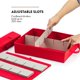thumbnail image 5 of Caja de almacenamiento para adornos navideños ZOBER Stores 200 de 3 pulgadas, 5 of 8