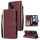 thumbnail image 3 of Funda Cartera para iPhone 14 con Tarjetero, Soporte y Cordón - Protección Rojo, 3 of 5