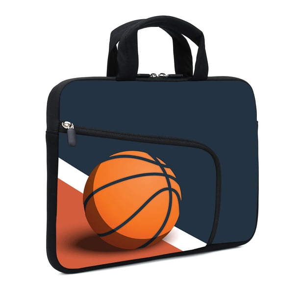 Fundas para portátil XMBFZ de neopreno de 14 a 15,6 pulgadas con bolsillos para baloncesto