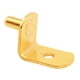 thumbnail image 5 of Soporte para repisas Richlelieu, metal dorado, 5 mm, 33 libras (paquete de 5), 5 of 6