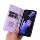 thumbnail image 3 of Funda Billetera de Cuero para Google Pixel 9A con Tarjetero y Soporte - Tapa Magnética Morado, 3 of 6