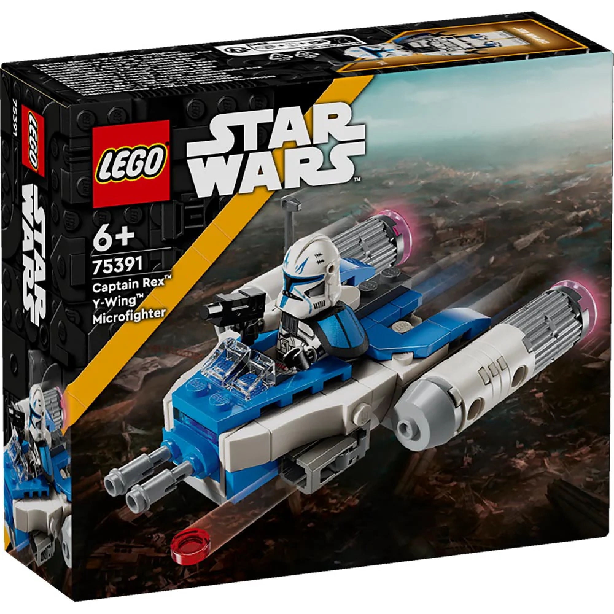 Bloques de construcción Lego Star Wars Ywing Capitán Rex | Lider
