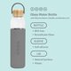 thumbnail image 3 of Botella de agua Soma de vidrio de 740 ml con funda de silicona a prueba de fugas, 3 of 7