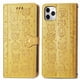 thumbnail image 1 of Funda Cartera FOXDOCK para iPhone 11 ProMax , Flip PU con Relieve de Gatos y Perros, Tarjetero y Soporte, 1 of 6