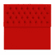 thumbnail image 2 of Respaldo De Cama 2 Plazas Rojo Capitone, 2 of 3