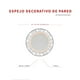 thumbnail image 5 of Espejo de Muro Redondo Joe Decorativo Metal y MDF Atmosphera, 5 of 8