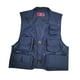 thumbnail image 4 of Chaleco De Pesca Para Hombre Bolsillos Con Múltiples Cremalleras Para Caza Fotografía Escalada Azul M, 4 of 5
