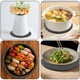 thumbnail image 2 of Tapetes de 18 cm para ollas y sartenes, 5 salvamanteles tejidos con cesta para platos calientes, agarraderas para cocina, accesorios de mesa resistentes al calor., 2 of 7