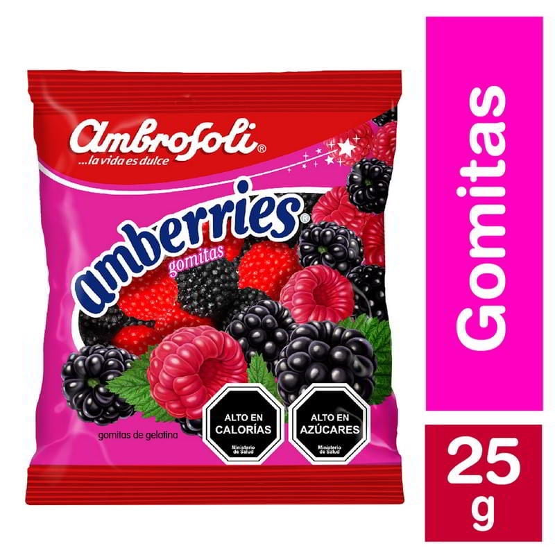 Gomitas Amberries 25 g Ambrosoli