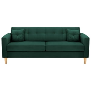 Bodevir - Sofa New Retro 3Cg Felpa 05 Verde Botella