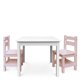 thumbnail image 1 of Pack Kids 1 Mesa 2 Sillas Olivia Blanco/Rosado, 1 of 6
