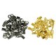 thumbnail image 4 of 24 Piezas Lobster Crimp Cordón Termina Conectores Cuentas End Beads Pulsera DIY Collar, 4 of 6