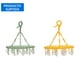thumbnail image 1 of Colgador de ropa 16 pinzas 32x32 cm redondo, color surtido, 1 un, 1 of 3